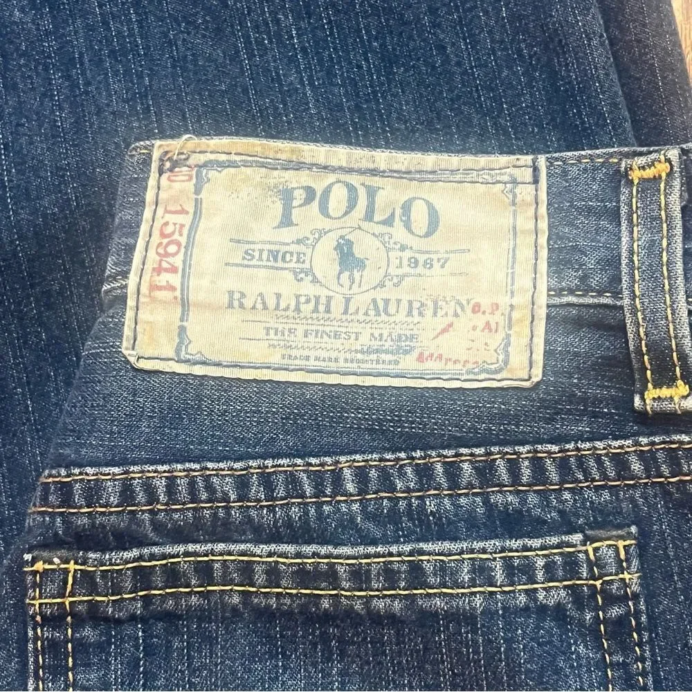 Polo Ralph Lauren Girl's Denim Jeans Blue Size 16